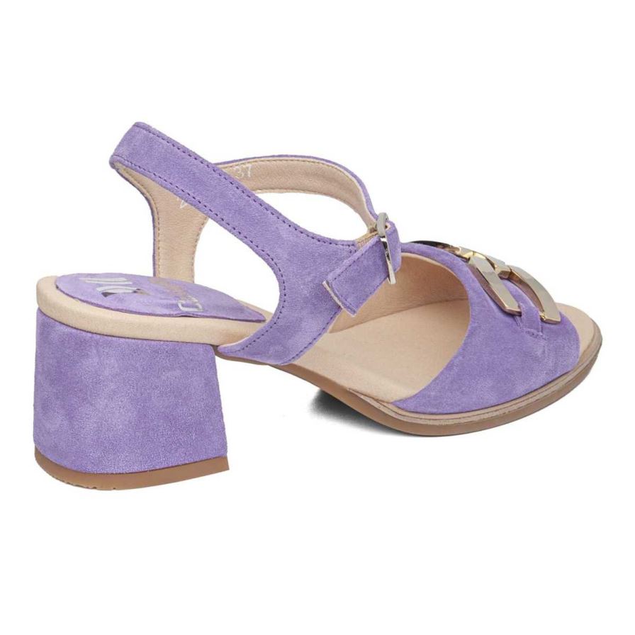 Sandales à Talons Callaghan 29210 Kibow Violette Femme | SFO-92349950