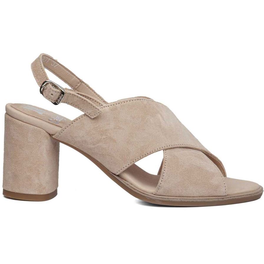 Sandales à Talons Callaghan 31901 Kanji Beige Femme | PJR-87887919