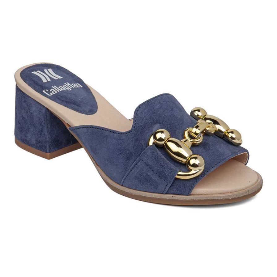 Sandales à Talons Callaghan 29208 Kibow Bleu Marine Femme | ZMY-45855584