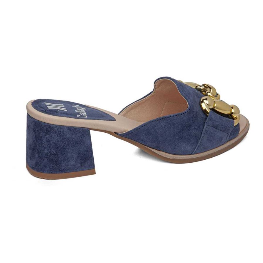 Sandales à Talons Callaghan 29208 Kibow Bleu Marine Femme | ZMY-45855584