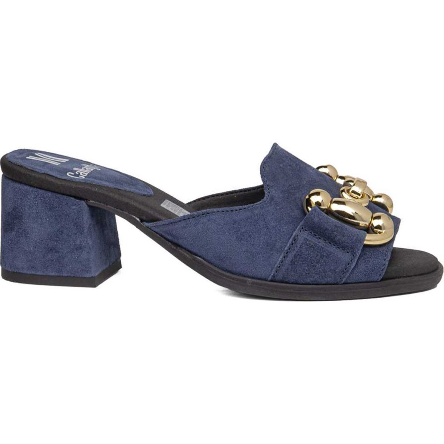 Sandales à Talons Callaghan 29208 Kibow Bleu Marine Femme | YCW-19480754