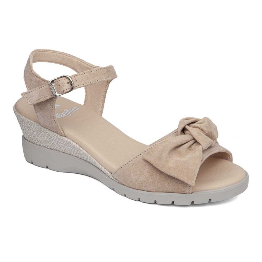 Sandales Compensées Callaghan 29115 Esperanza Beige Femme | ACR-40147950