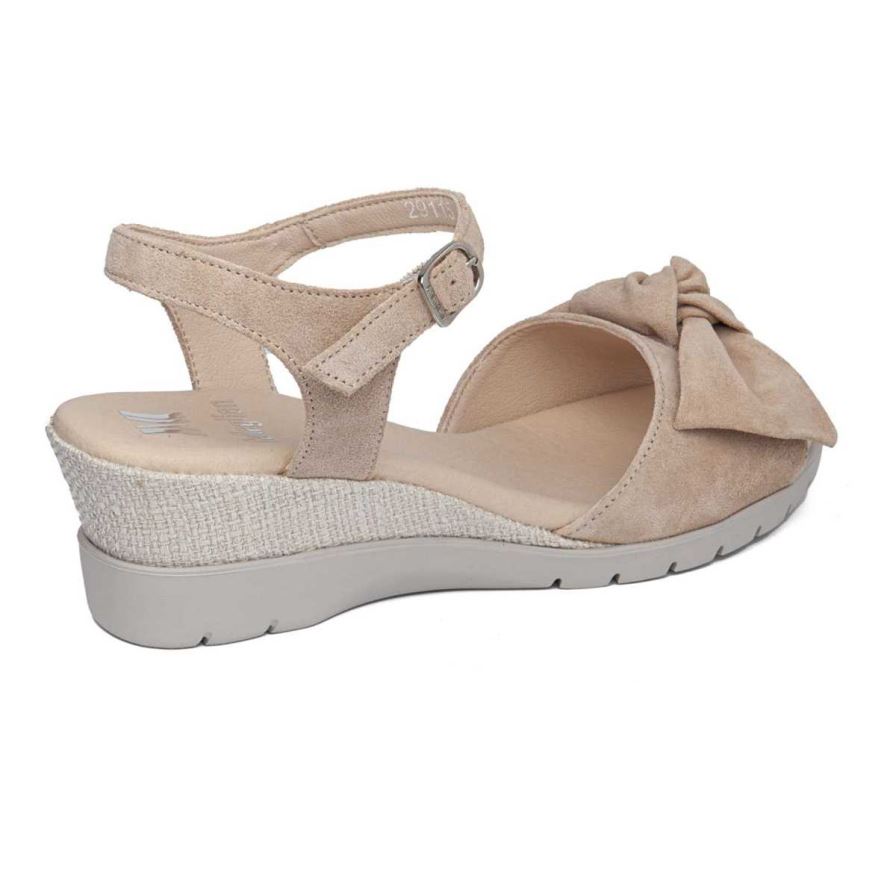 Sandales Compensées Callaghan 29115 Esperanza Beige Femme | ACR-40147950