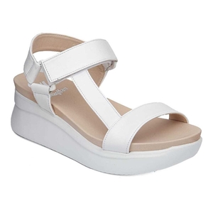 Sandales Compensées Callaghan 29908 Llana Blanche Femme | SYD-30091646